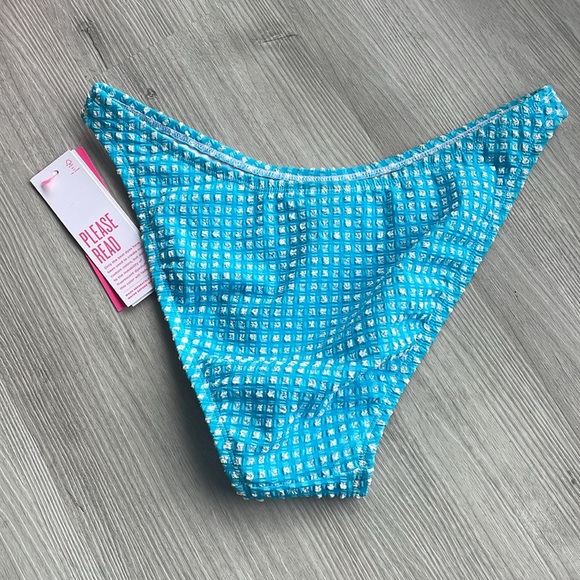 Lilly Pulitzer plaid pico bikini bottom 2 nwt - Picture 7 of 7